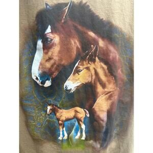 Vintage Lee American Family Wild Horses Large
